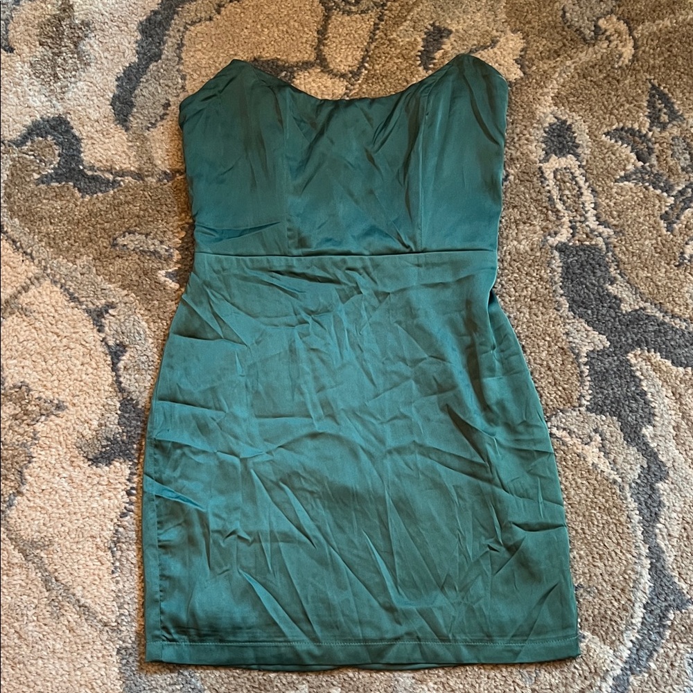 Superdown Teal Mini Dress